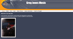 Desktop Screenshot of gregjonesmusic.com